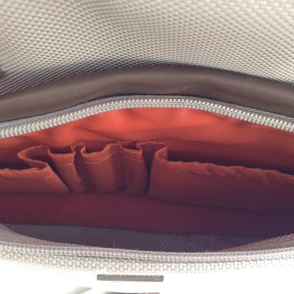 Canvas document bag -beige - Picture 6 of 11